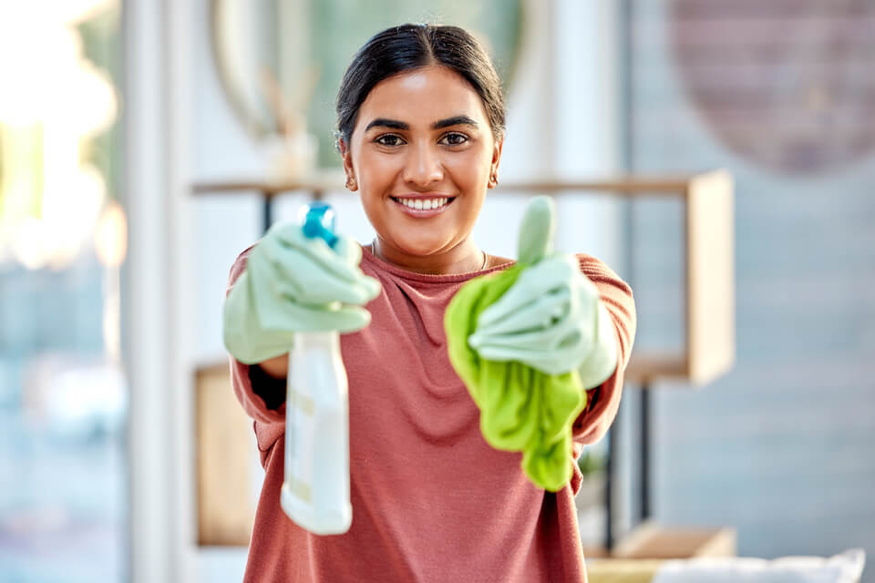 The advantages of hiring residential cleaners include saving time and money.