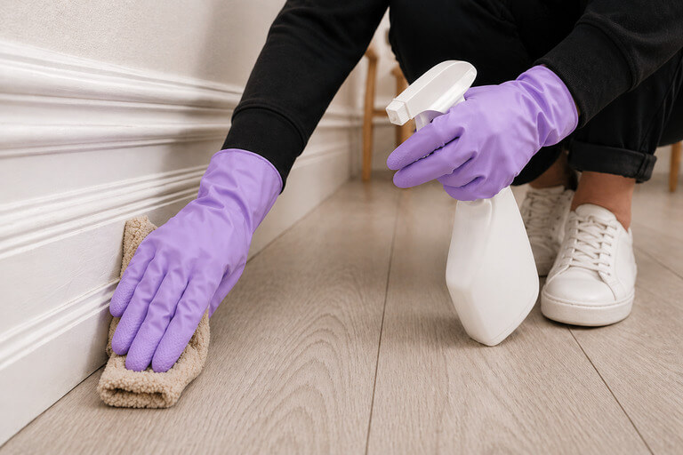 cleaner-wiping-baseboards