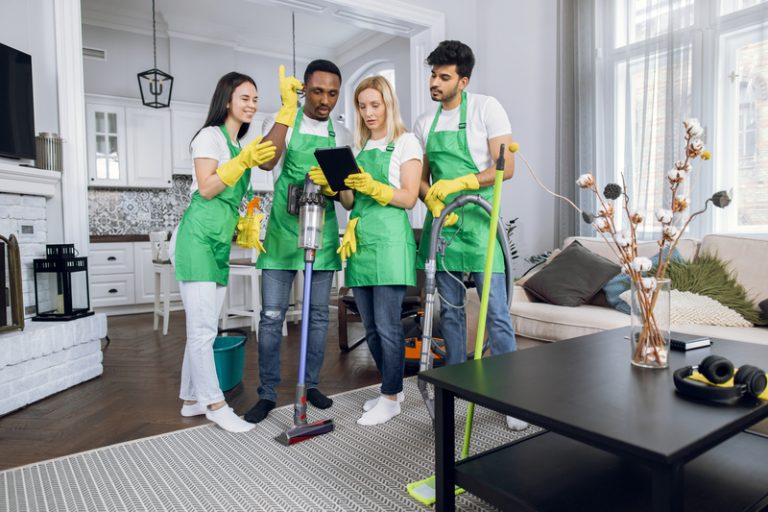 purposeful-high-skilled-multiracial-cleaning-team